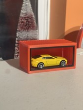 1:64 Scale Diorama Hot Wheels Matchbox Storage Container Display Case Red