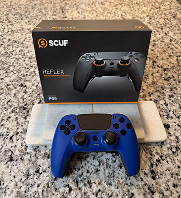 SCUF Reflex Wireless Controller for Sony PlayStation 5 PS5 Blue/Black