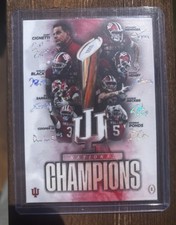 Fernando Mendoza Rookie Card Raiders Hoosiers Holo Auto SP!