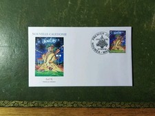 Enveloppe 1er Jour Nouvelle Calédonie 25 Novembre 1996 Joyeux Noël 