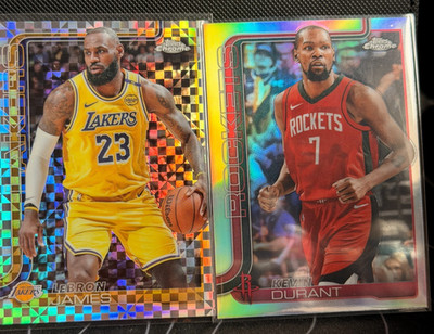 2025-26 Topps Chrome Basketball YOU PICK - X-Fractor Raywave Pulsar Prism RWB