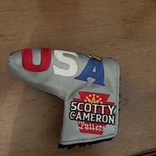 Scotty Cameron 2025 US OPEN Mid-Mallet Headcover “Stars & Flight” Sold Out New