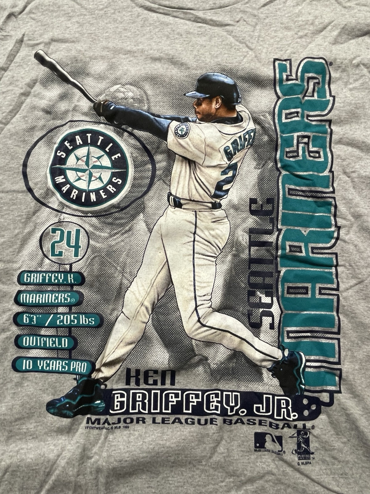 ALTRA T shirt Griffey Jr nuova senza etichette adulto bambino (vedi foto per dettagli)