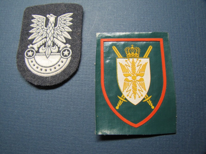 2 AUSTRIA PATCHES, AIR FORCE AND GENERAL STAFF