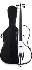 Yamaha Silent Series SVC-110SK Electric Cello - Pearl White