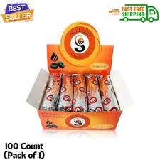 Pack of 100 Quick Light Charcoal Tablets for Incense 33 mm Resin Burner Rolls ..