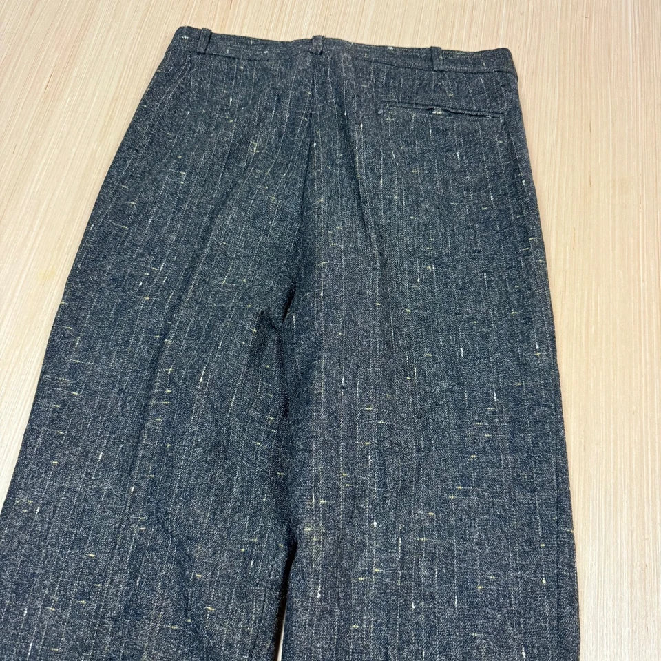 Pantalones plisados vintage Atomic Fleck años 70 80 Drop Loop para hombre 30x30 cónicos Foto 4 de 4