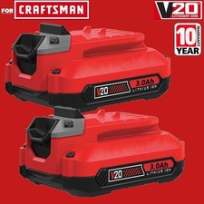 2pack For Craftsman V20 20 Volt Max Lithium Battery Cmcb204 Cmcb202 Cmcb201 Tool 2pack For Craftsman V20 20 Volt Max Lithium Battery Cmcb204 Cmcb202 Cmcb201 Tool