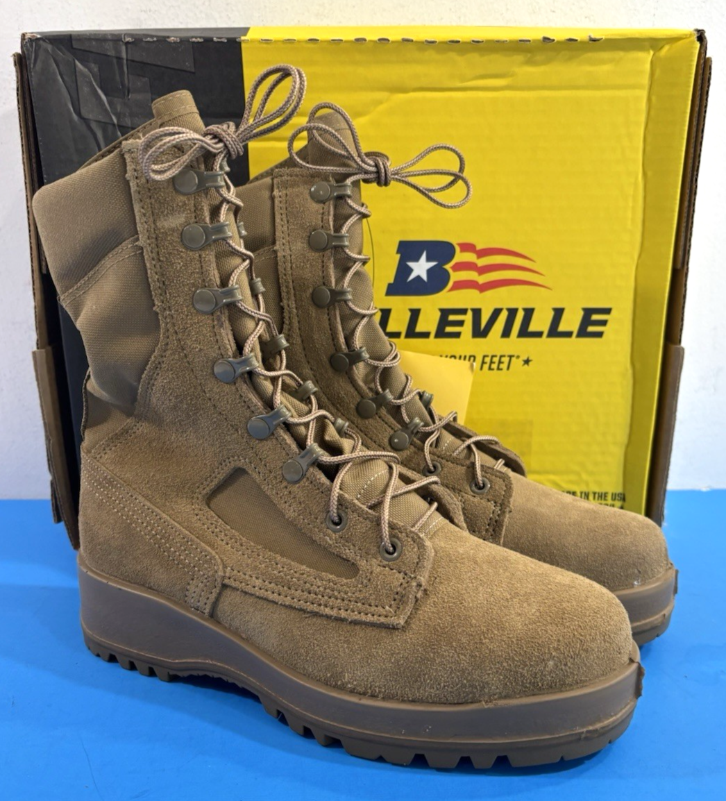BELLEVILLE C300 ST ミリタリーブーツ 09.5 R Belleville Boot Hot Weather Black Safety Toe Boot