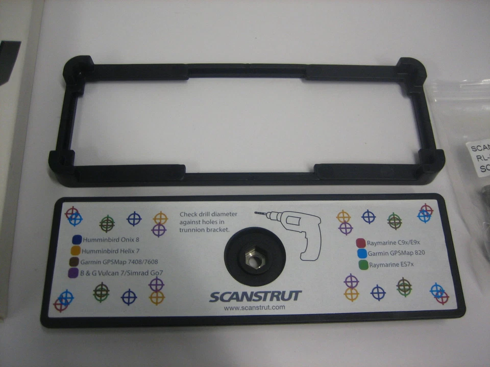 Placa superior universal autoperforadora Scanstrut Rokk RL-513 para montajes Rokk Midi *NUEVA* Foto 4 de 4