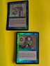 Silverglade Pathfinder & Silverglade elemental Mercadian Masques. FOIL. MTG Card