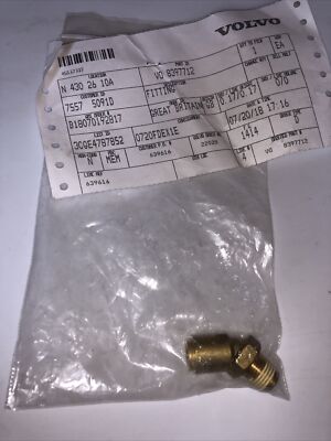 8397712 NEW GENUINE OEM VOLVO PENTA STERNDRIVE MARINE FITTING LOT M4-4 ...