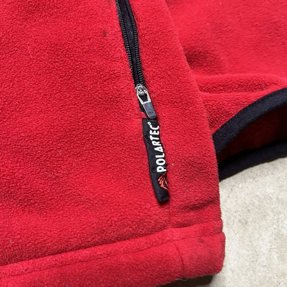 VTG Polo Sport Ralph Lauren Mens 90s Polartec Fleece 1/4 Zip