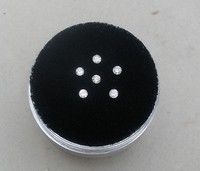 6 White Diamond Loose Rounds 1.8mm Each 6 White Diamond Loose Rounds 1.8mm Each