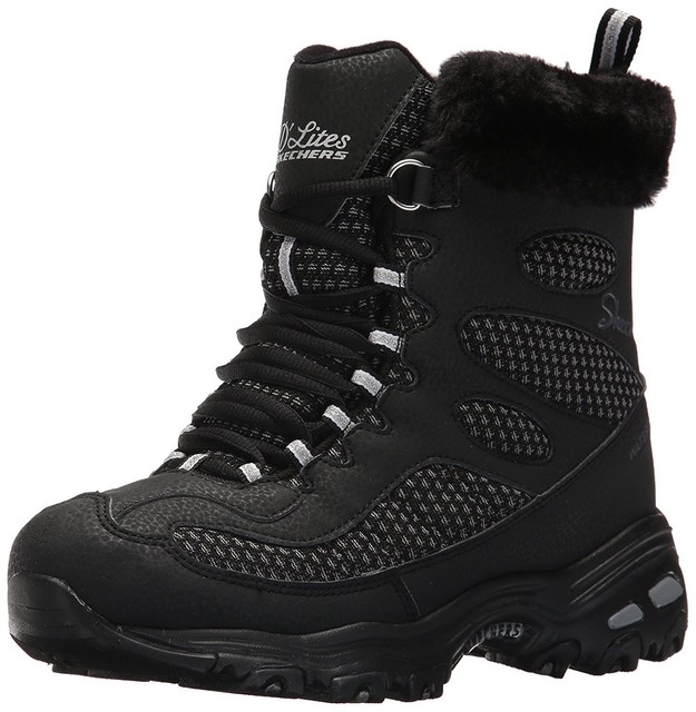 skechers wide womens boots