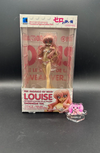 Figurine The Familiar Of Zero – Louise Swimsuit (black Vers.) 1/10 – Wave Corporation – Neuve Sous Blister