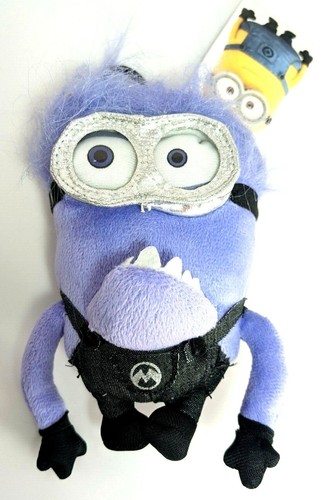 purple minion plush toy