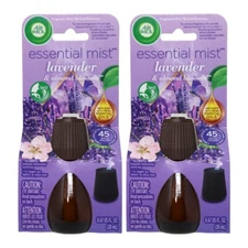 Air Wick Essential Mist Refill, Lavender & Almond Blossom, 0.67 Oz ( 2-Pack )