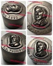 John S.D. Thompson Canadian Prime Minister 1892 Master Steel Manufacturing Die