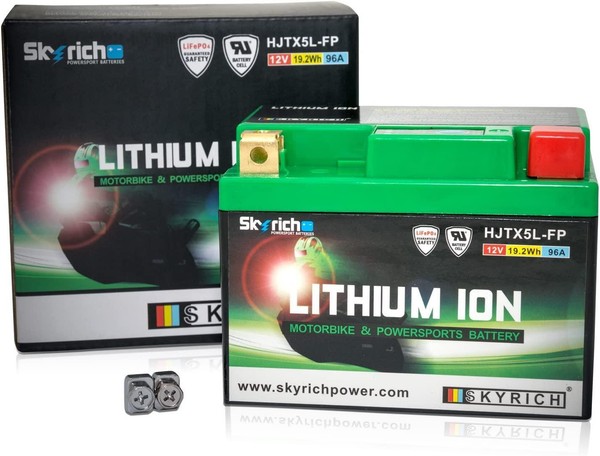 Lithium-Batterie Skyrich LITX5L HJTX5L-FP FüR Arctic Dvx 50 2008-image