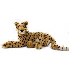 Plush & Company 05845 Peluche Ghepardo CROSS  GLICKY - L. 50 CM Ghepard Guépard 