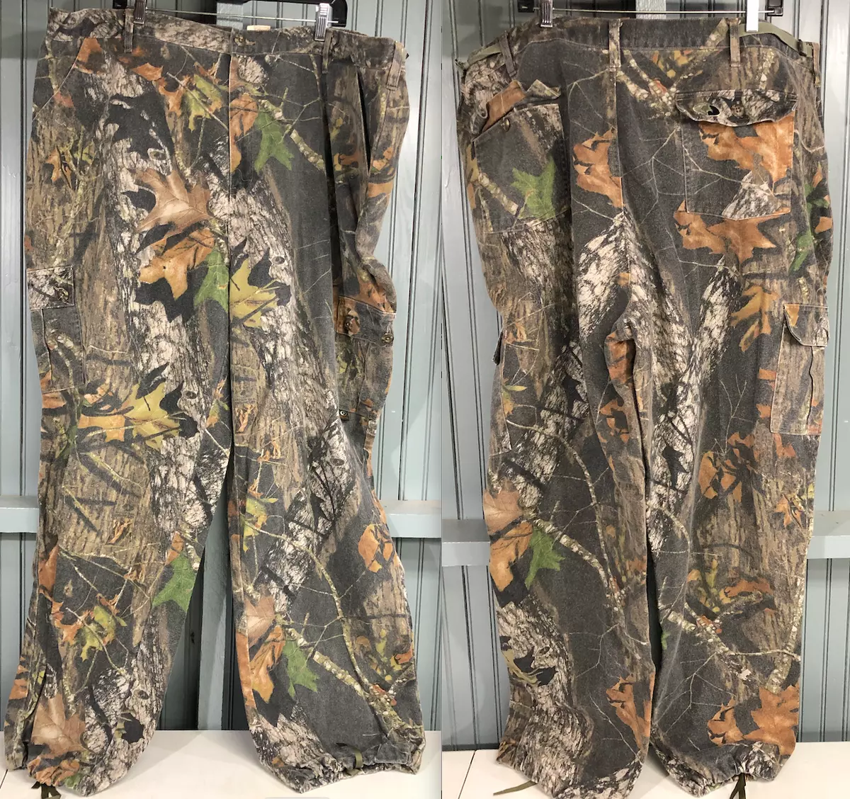 Mossy Oak Chamois Soft 3X Camo Mens Hunting Pants 48 50 Cotton eBay