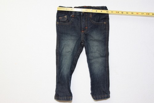 WRG Jeans Co Toddler Boy's Size 2T Adjustable Waist Blue Denim Jeans - Picture 8 of 13
