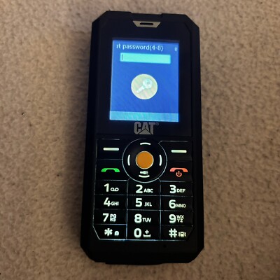 CAT B30 Dual-SIM Handy - Schwarz-Bildschirm gesperrt