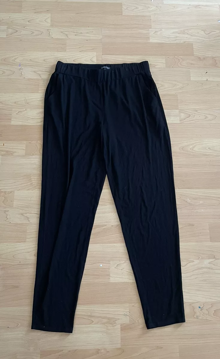 Eileen fisher black pants cheap
