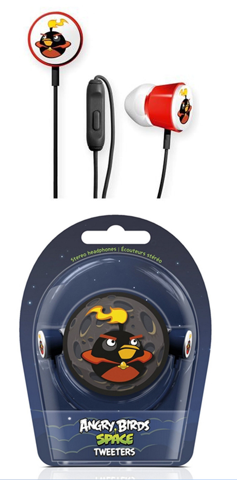 Thumbnail - Angry Birds Gear4 In-ear-headphones Stereo Kopfhörer Tweeters F