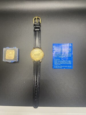 In-N-Out Hamburgers 50th Anniversary Watch With Pin!  Vintage. Very Rare!