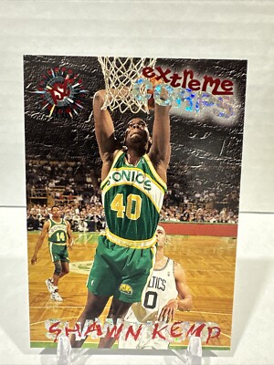 1995-96 Topps Stadium Club Baseketball Extreme Corps Red Shawn Kemp #125