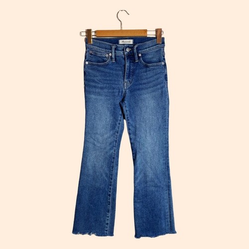 Madewell Cali Demi Boot Jeans Fleetwood 