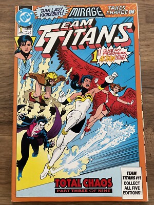 Team Titans #1 - September 1992 - DC Comics