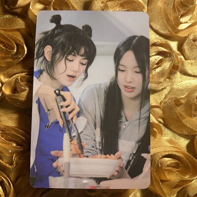NEWJEANS White Angel Edition Celeb K-POP Girl Photo Card Group Food