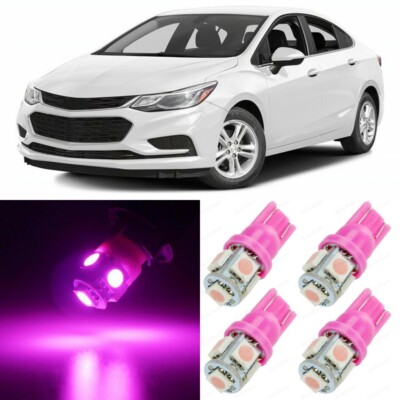 12 x PINK Interior LED Lights Package For 2010 - 2019 Chevy
