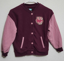 365 Kids- Garanimals Girls Size 10 Long-Sleeve Snap Up Sweatshirt Jacket Unicorn
