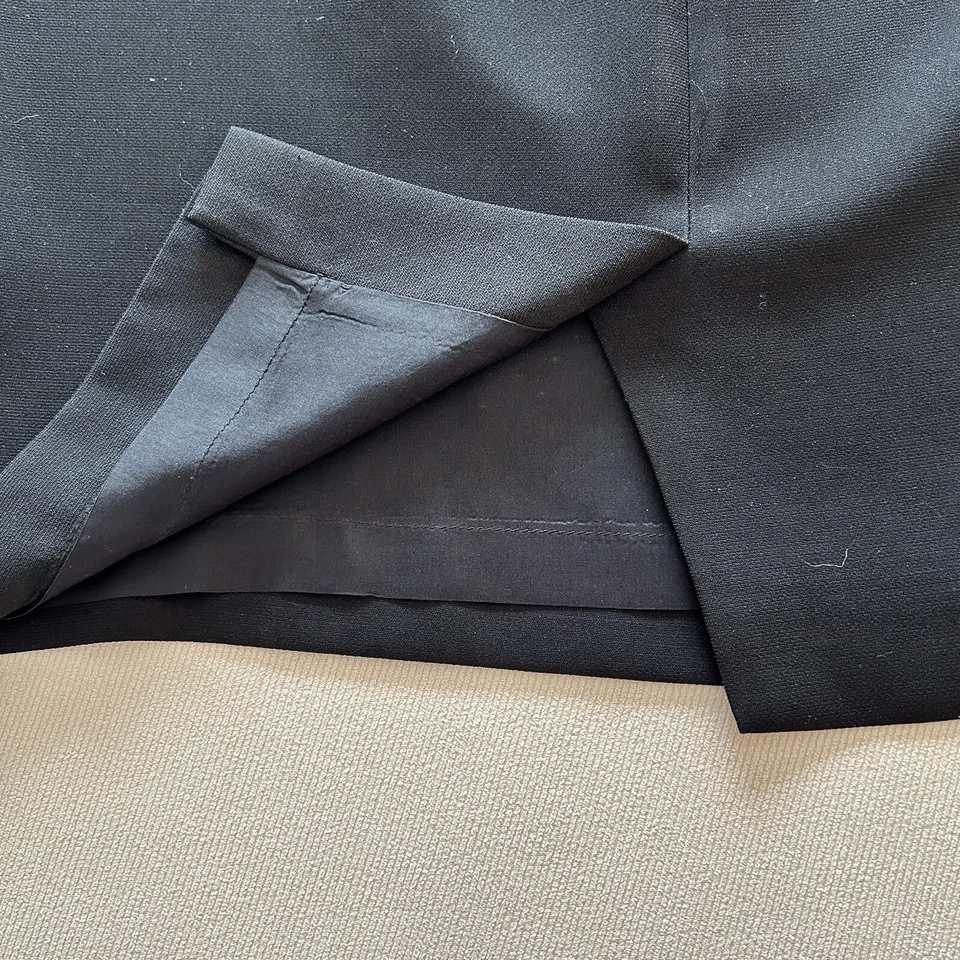 Falda Madison Studio Forro Hasta la Rodilla Negra Talla 12 Foto 3 de 4