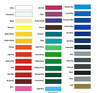 Ritrama Vinyl Colour Chart