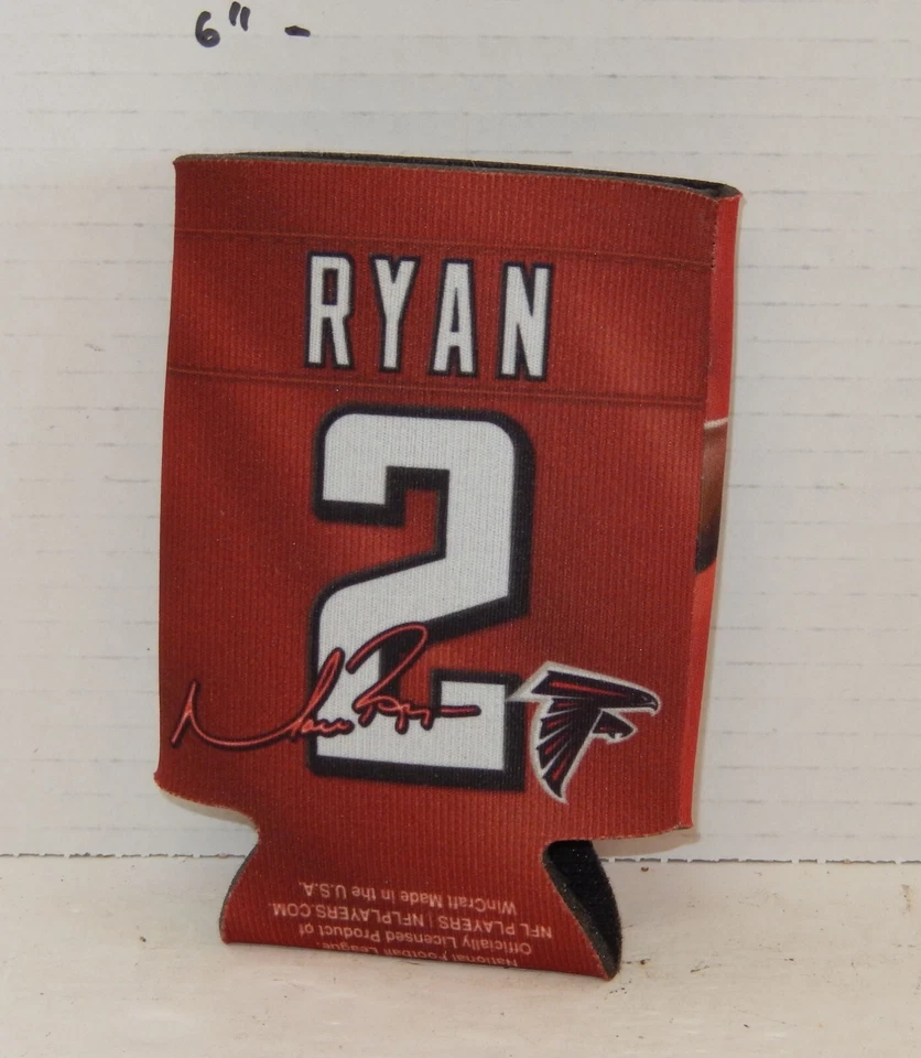 NFL Fútbol Atlanta Falcons Matt Ryan Drink Can Koozie Foto 2 de 2