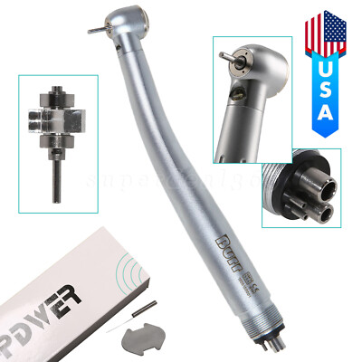 NSK Style Dental Fiber Optic Led High Speed Handpiece E-generator LED 4-Hole UDM