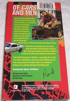 その他 Red Green Show: Of Cars &amp; Men [VHS] Red Green's of Cars and Men VHS Video 54961199235| eBay