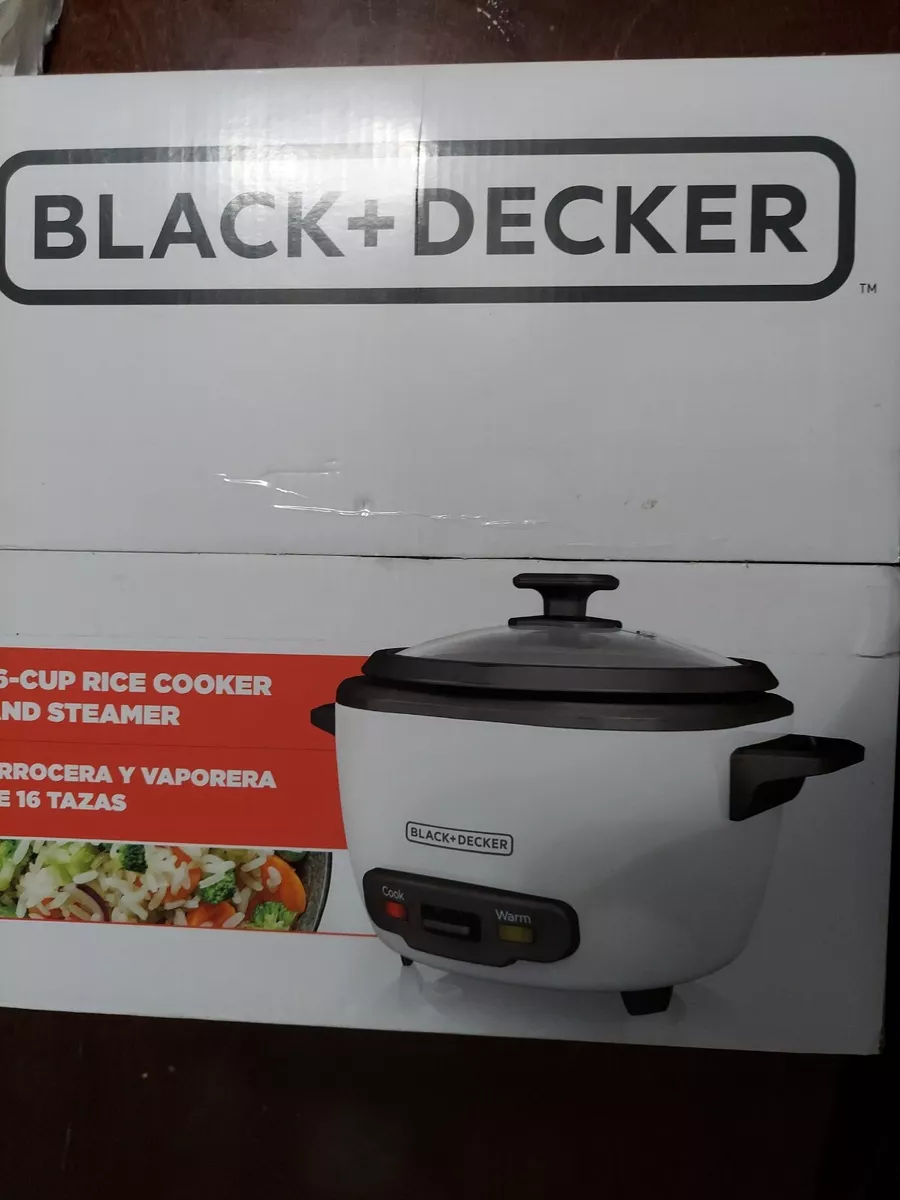 Black + Decker 16 - Cup Rice Cooker and Steamer