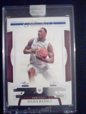 2021 Panini Flawless Julius Randle Encased Authentic Diamond #/20 
