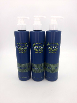 3x ACTIV Body Care Body Wash Gel  for Four Points by Sheraton 380ml/ 12.17 oz ea
