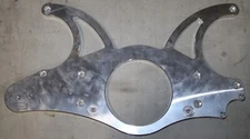 BLEM - CVF Racing Polished Billet Aluminum BB Chevy Wraptor Bracket ONLY