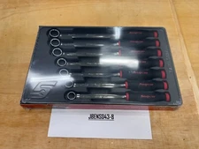 Snap-on Tools USA NEW 7pc Metric 12pt Soft Grip Box End Wrench Set XDSGM607K1