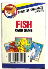 Vintage 1986 ~ FISH CARD GAME GS18-2 Creative Guidance Games Playmore Inc. REVCO