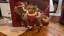 TRAIL OF PAINTED PONIES - SANTA  S LITTLE HELPER HORSE ORNAMENT
