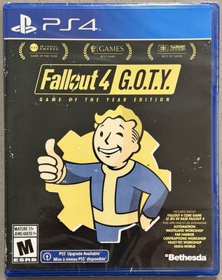 Fallout 4 Game Of The Year Edition (Playstation 4, 2017) PS4 - New & Sealed